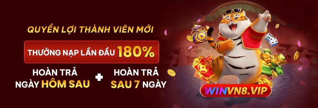 Winvn thưởng nạp lần đâu hấp dẫn